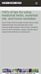Mobile Screenshot of everygreenherb.com